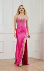 Abby Paris 90366 High Slit Prom Dress 2026