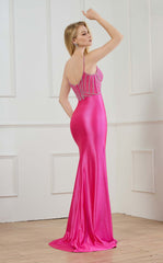 Abby Paris 90366 High Slit Prom Dress 2026