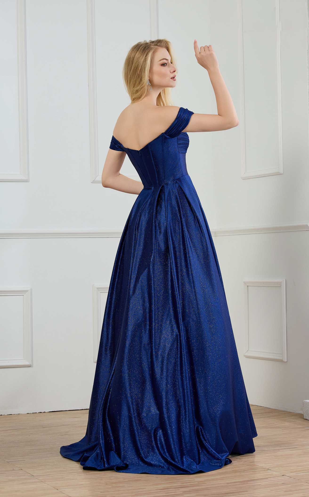 Abby Paris 90373 Off Shoulder Prom 2026 Dress