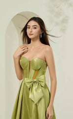 Abby Paris 90384 Strapless A-Line Prom 2026 Dress