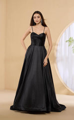 Abby Paris 90389 Glitter A-Line Prom Dress 2026