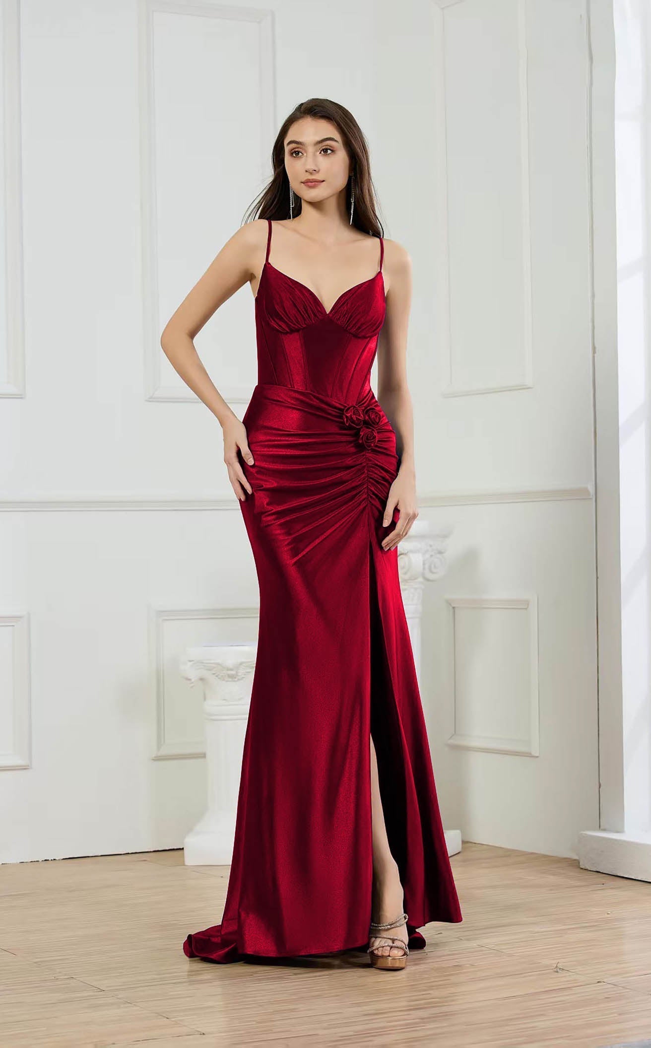 Abby Paris 90393 High Slit Prom 2026 Dress