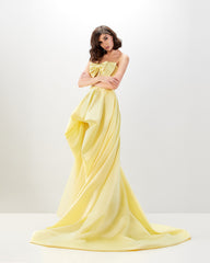 Abdo Aoude L09 Strapless Bow Ballgown Couture Dress