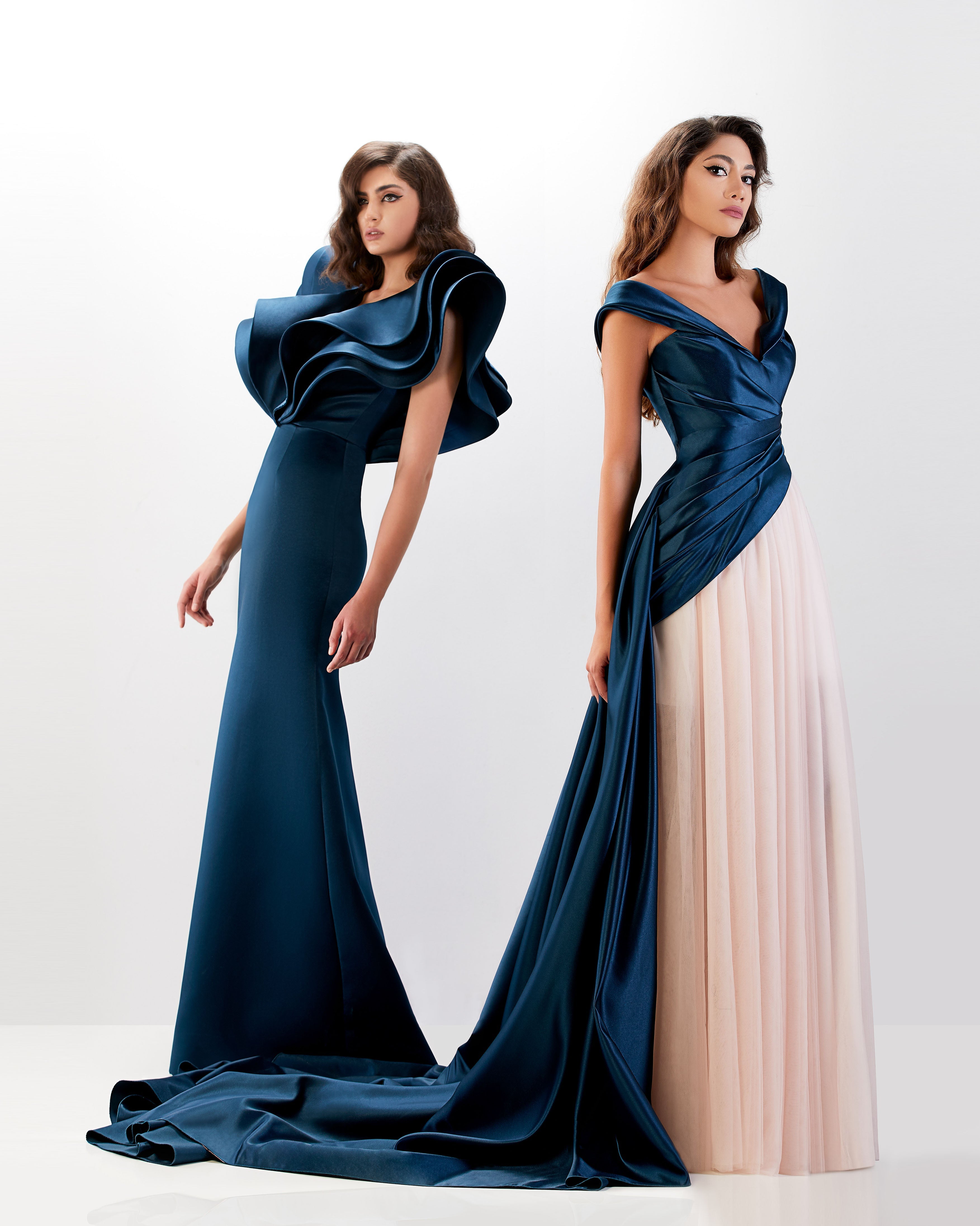 Abdo Aoude L18 Off-Shoulder Couture Dress