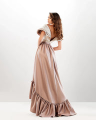 Abdo Aoude L22 Off-the-Shoulder Couture Dress