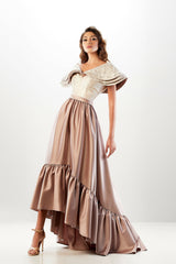 Abdo Aoude L22 Off-the-Shoulder Couture Dress