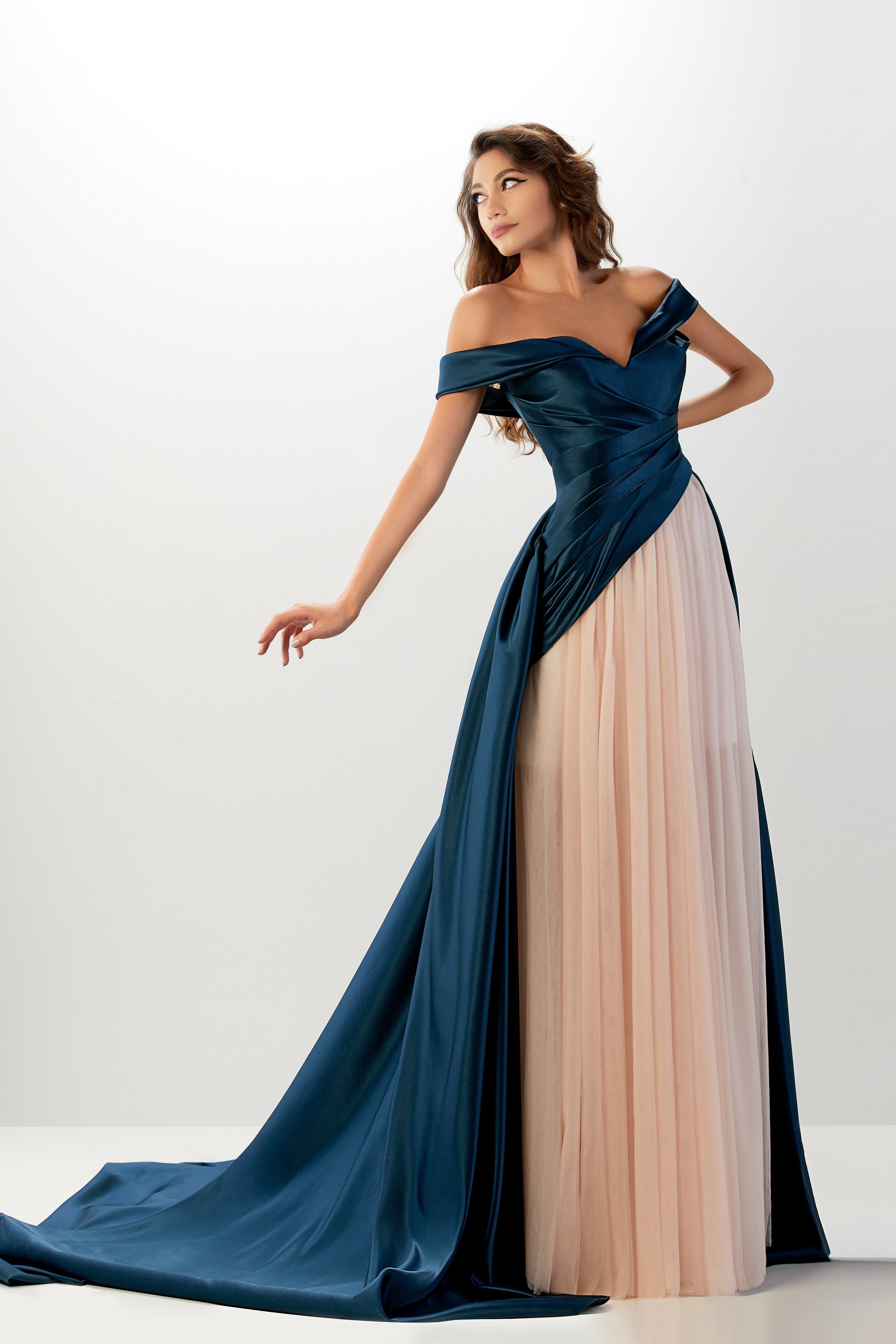 Abdo Aoude L18 Off-Shoulder Couture Dress