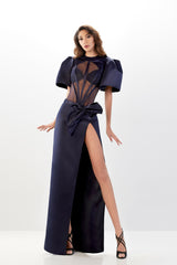 Abdo Aoude L14 Corset Bodice Couture Dress