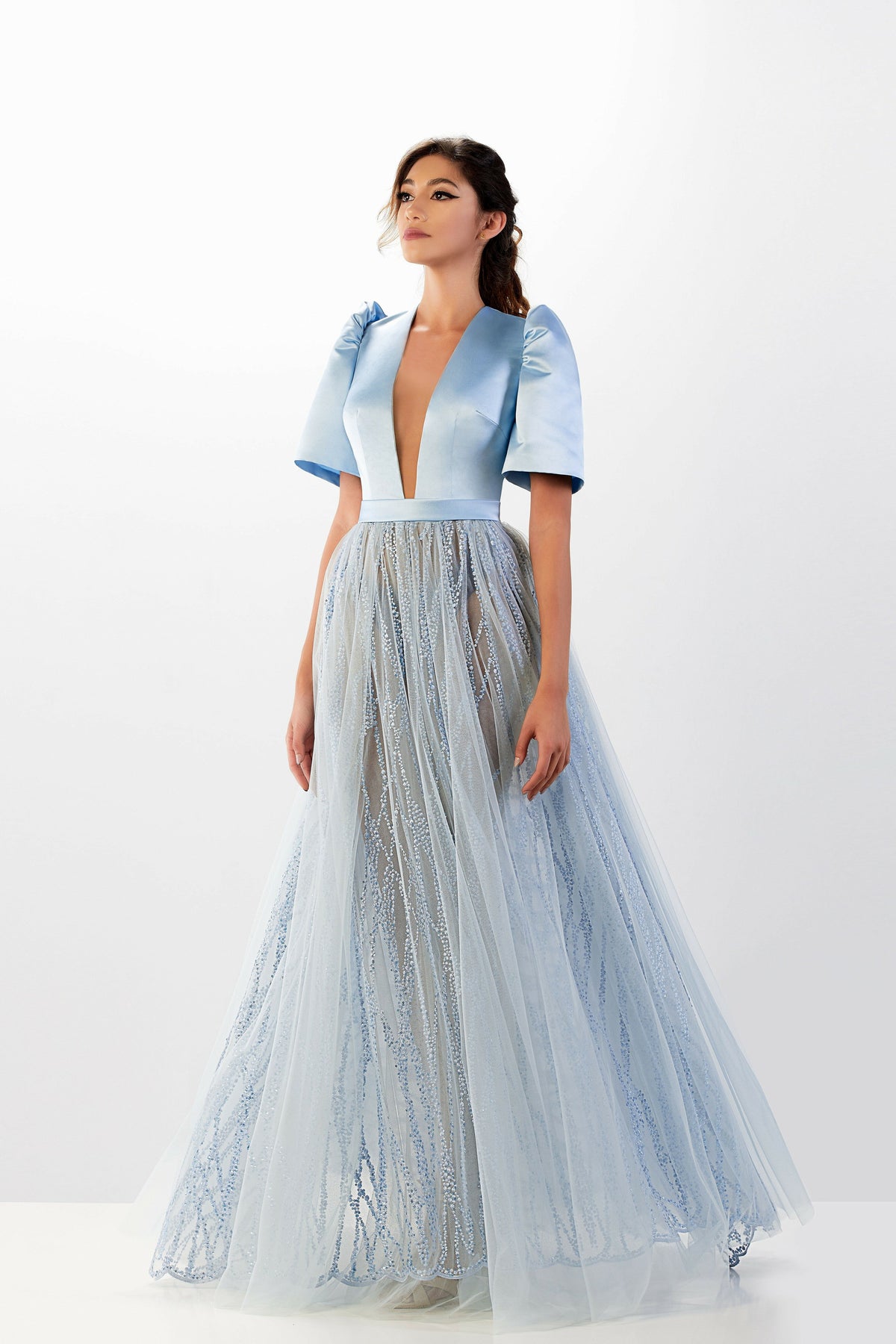Abdo Aoude L06 Beaded Embroidery COUTURE Dress