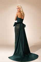 Abdo Aoude D16 Strapless Column Couture Dress