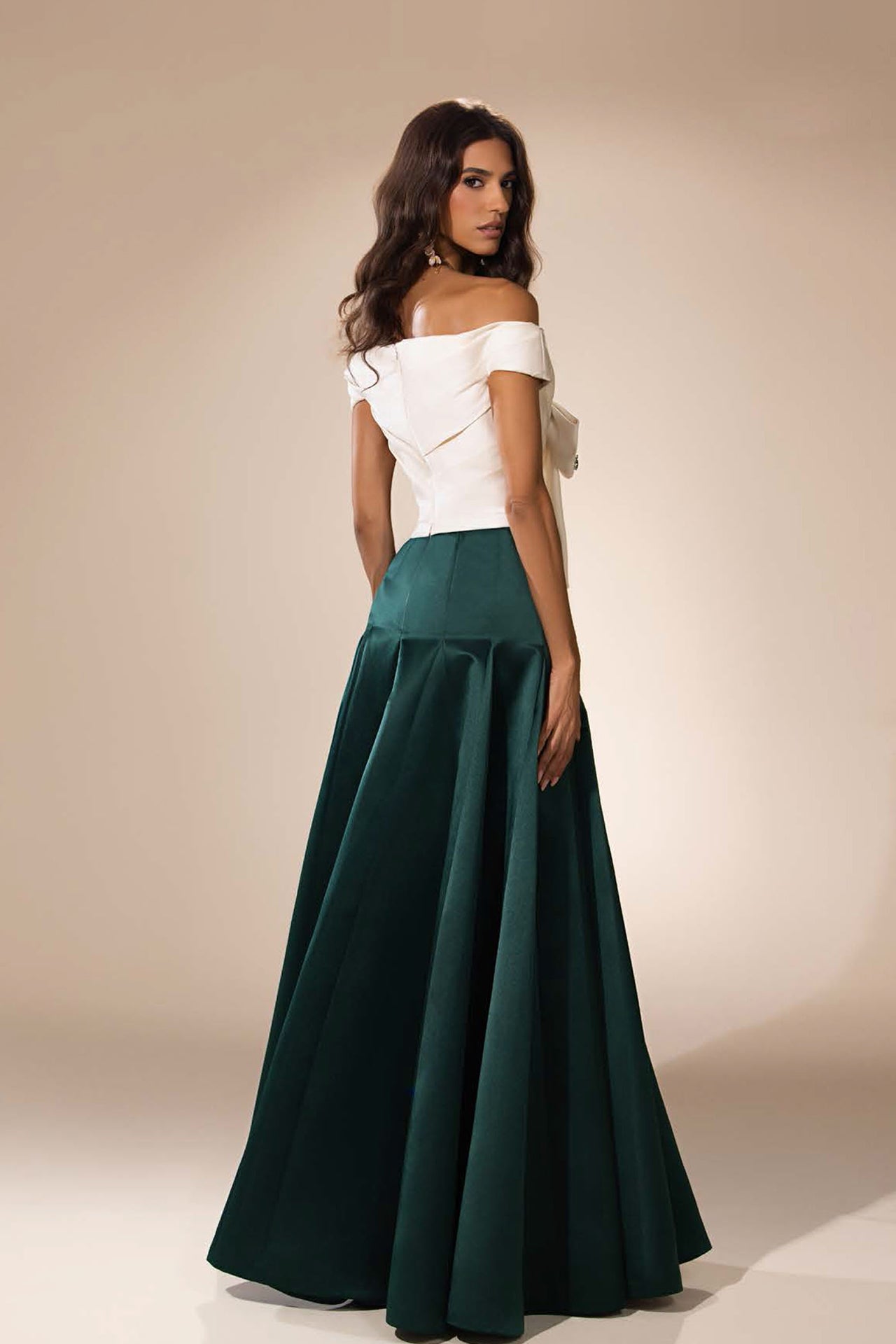 Abdo Aoude D17 Off-Shoulder Couture Dress