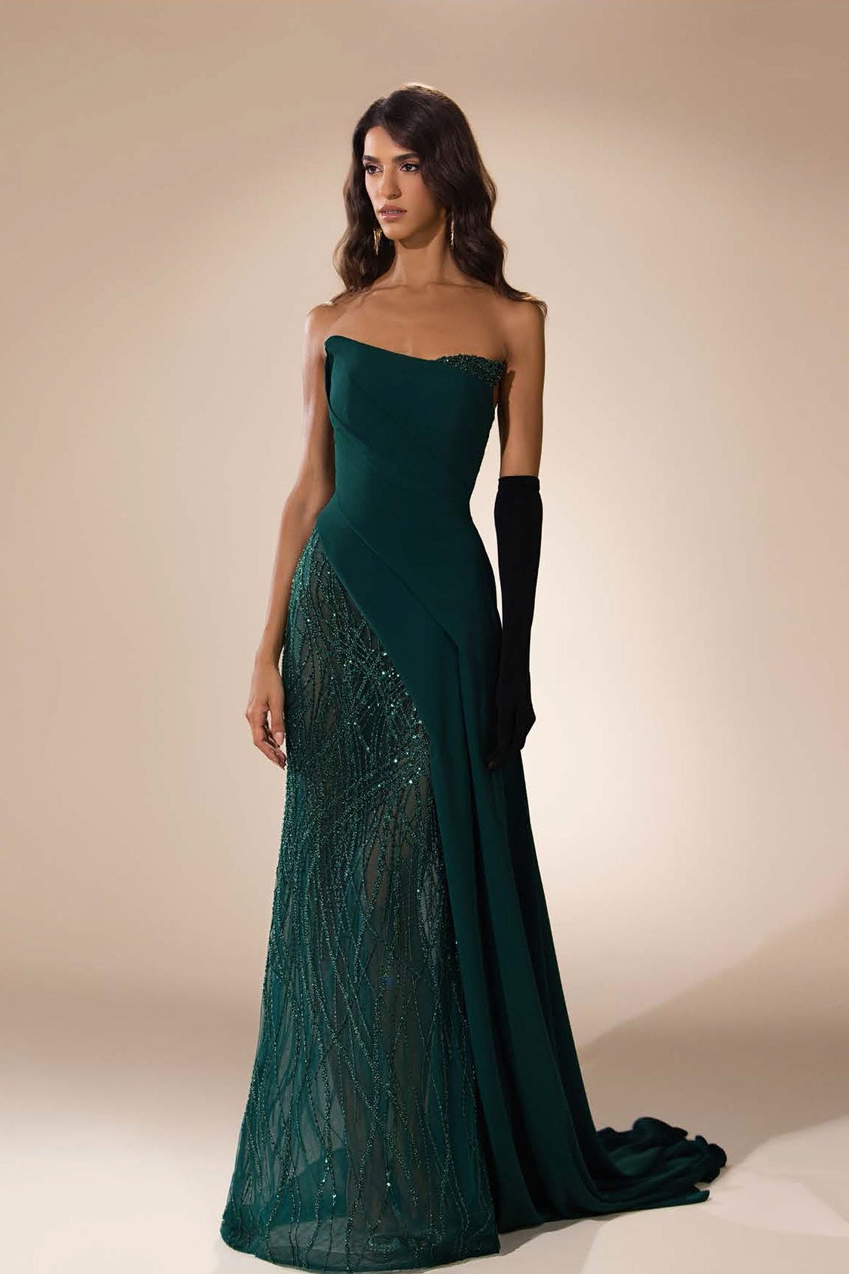 Abdo Aoude D18 Open Back Couture Dress