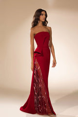 Abdo Aoude D22 Strapless Couture Dress