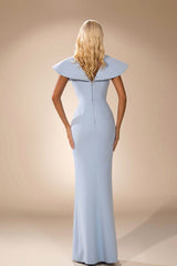 Abdo Aoude D26 V-Neck Sheath COUTURE Dress
