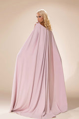 Abdo Aoude D6 Beaded Cape Couture Dress