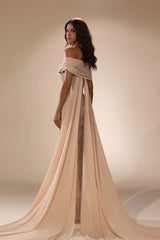 Abdo Aoude D7 Lace Off-Shoulder COUTURE Dress