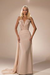 Abdo Aoude D8 Lace Bodice Couture Dress