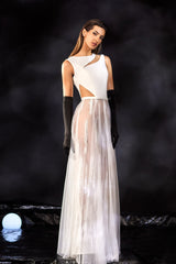 Abdo Aoude M23 Sheer Illusion Couture Dress