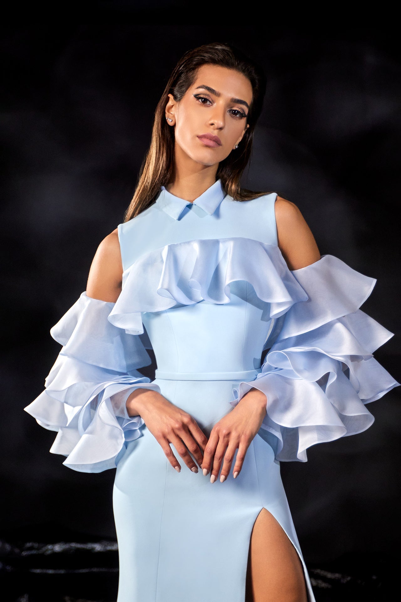 Abdo Aoude M15 Off-Shoulder Couture Dress