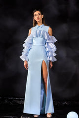Abdo Aoude M15 Off-Shoulder Couture Dress