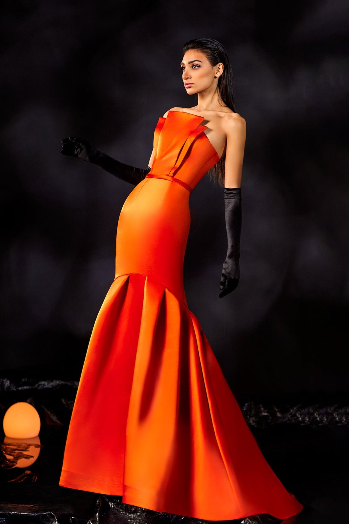Abdo Aoude M20 Strapless Couture Dress