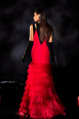 Abdo Aoude M05 Sleeveless Cut-Out Couture Dress