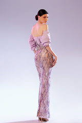 Abdo Aoude SS15 Off-the-Shoulder Couture Dress