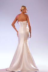 Abdo Aoude SS23 Sculpted Floral COUTURE Dress