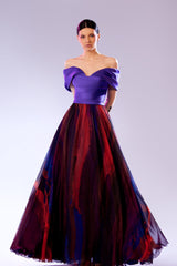 Abdo Aoude SS18 Off-Shoulder Couture Dress