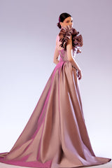 Abdo Aoude SS3 High Slit Couture Dress