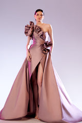 Abdo Aoude SS3 High Slit Couture Dress