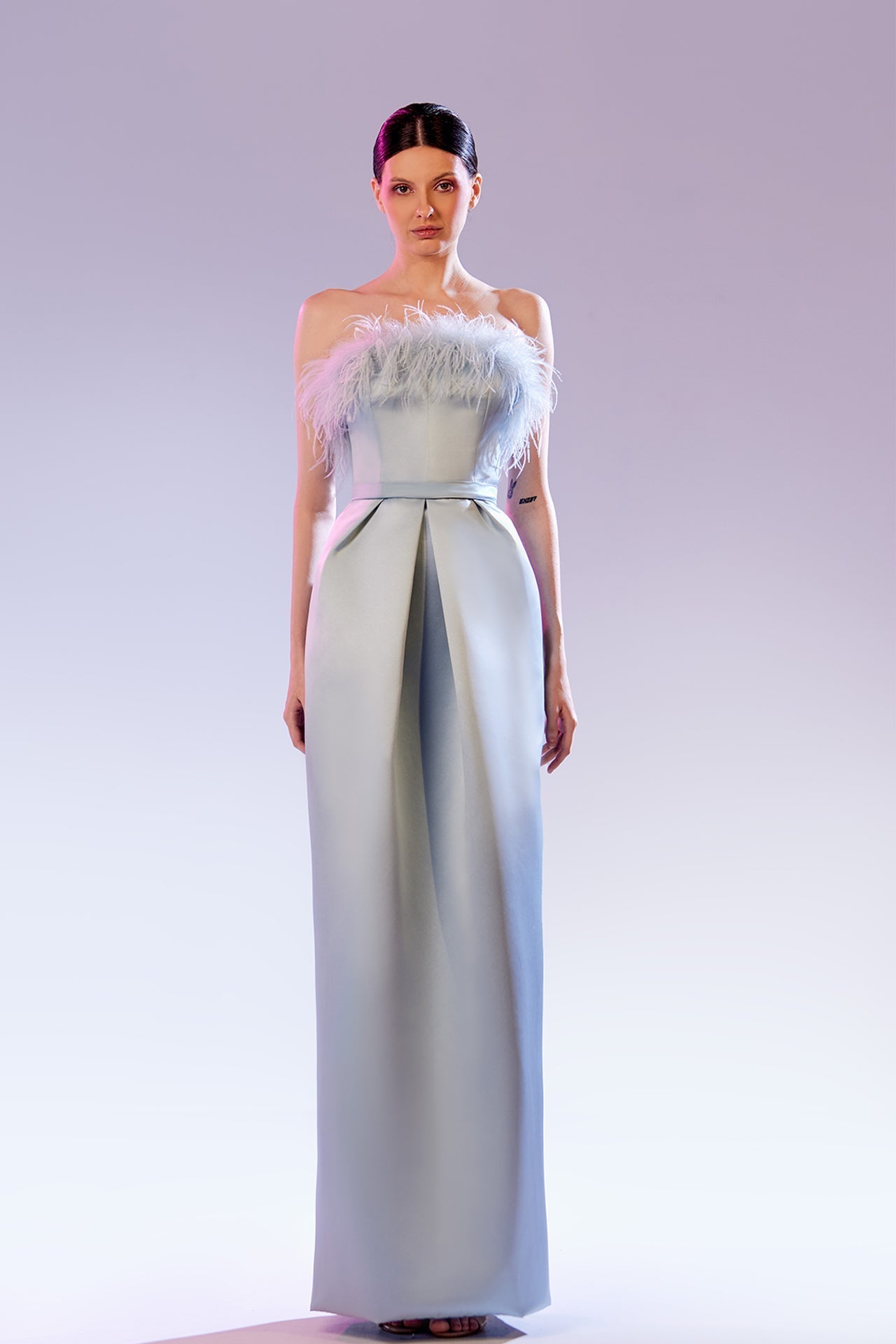 Abdo Aoude SS1 Strapless Couture Dress