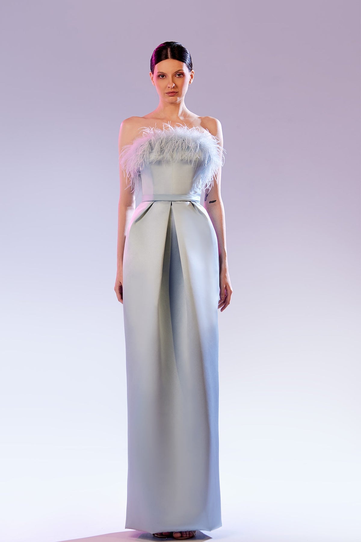 Abdo Aoude SS1 Strapless Couture Dress