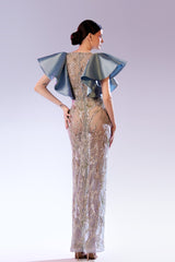 Abdo Aoude SS16 Sequin Couture Dress