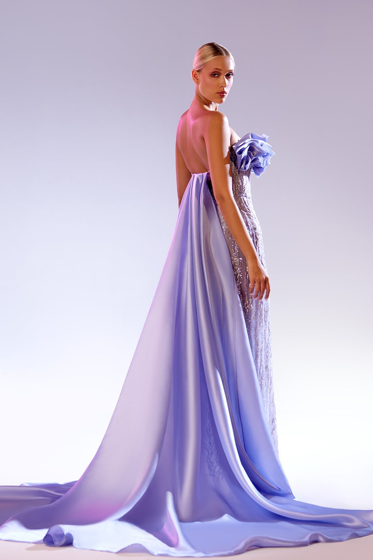Abdo Aoude SS9 Strapless Couture Dress