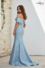 Abby Paris 96087 Off Shoulder Mother of the Bride Dress